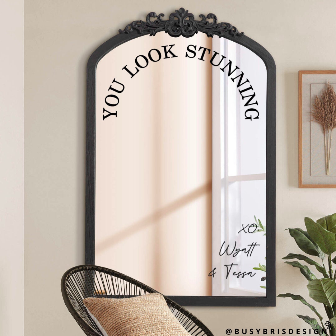 Wedding Mirror Header Design