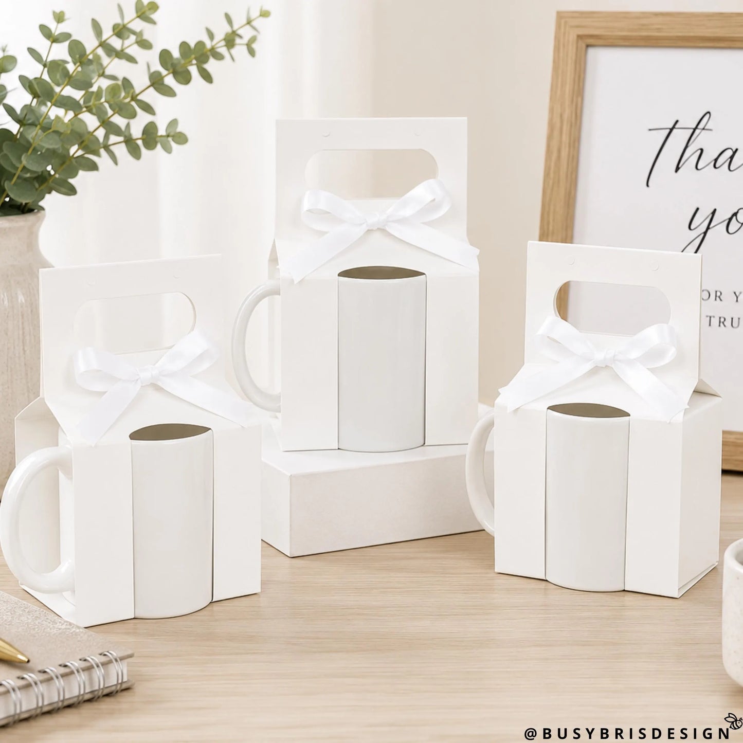 Custom Logo Mug Gift Set
