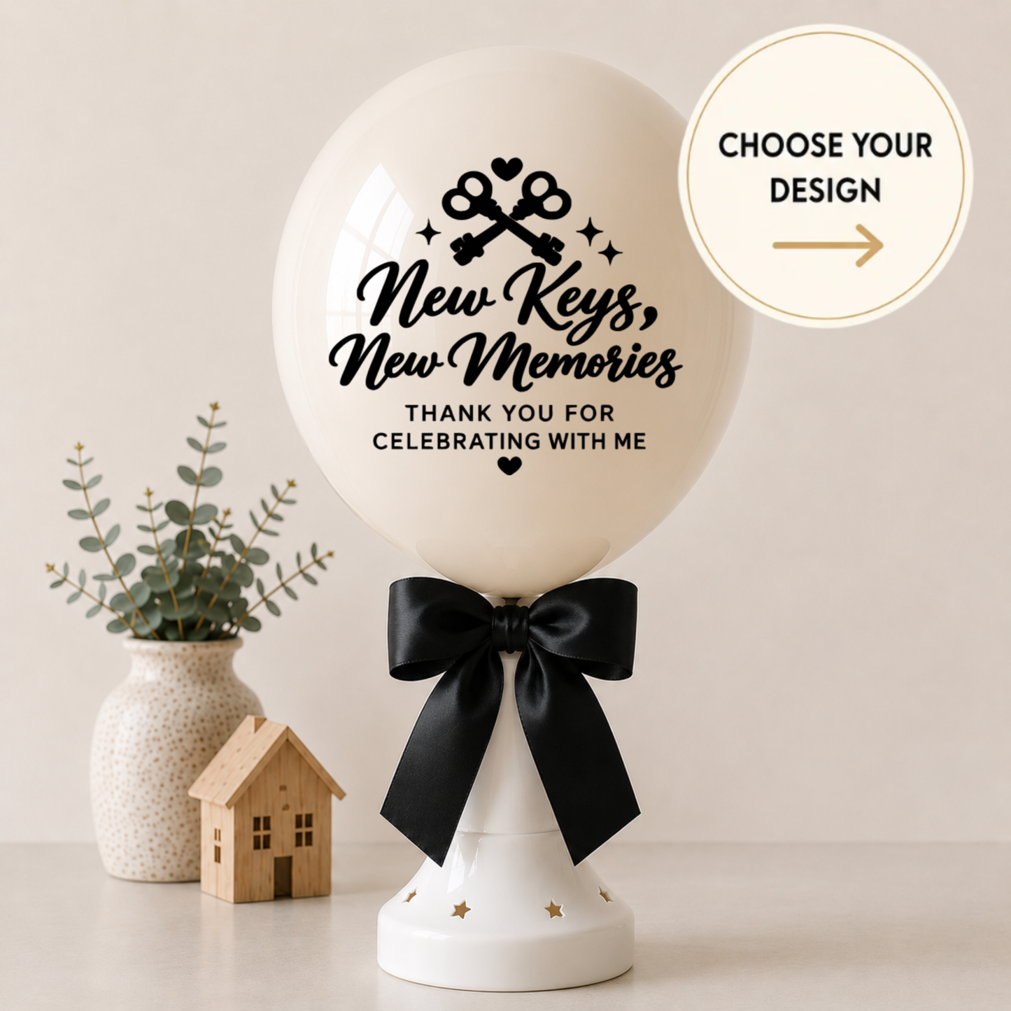 Color Balloon on Stand